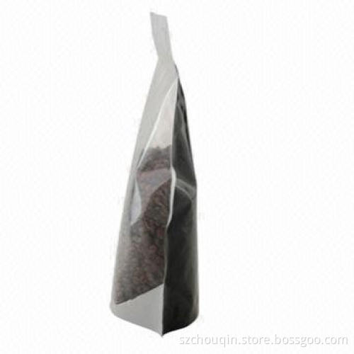 Clear Food Bag for Coffee and Chips, Food Grade Material and Long Shelf Presentation, Moisture Proof